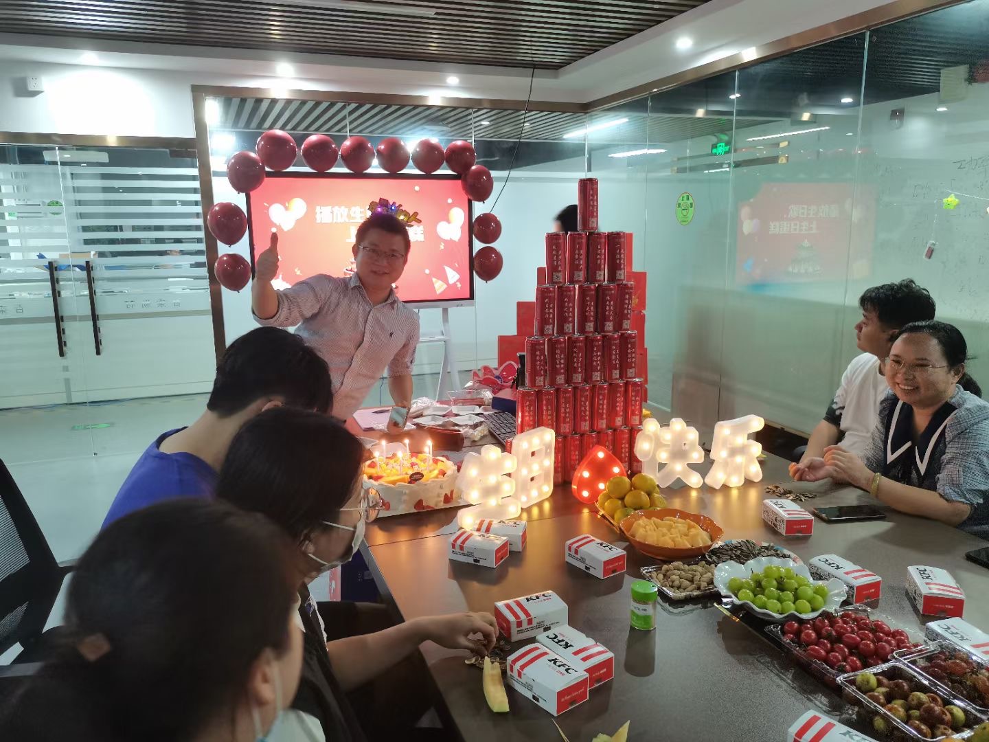 2023年和记娱乐官网新材第三季度员工生日会 2023年和记娱乐官网新材第三季度员工生日会